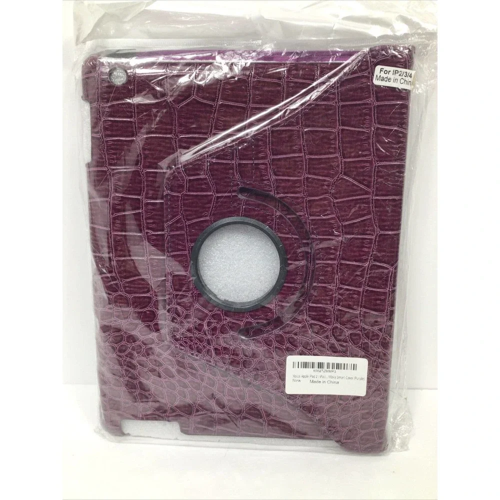 iPad 2/3/4 Case - 360 Degree Rotating Stand Smart Case Protective Cover with...